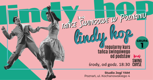 Regularny kurs Lindy Hop od podstaw, grupa 1 o 18:30 jesień 2019