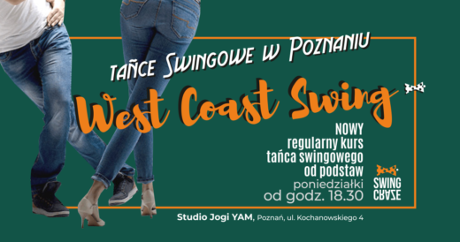 poniedziałki 18:30-19:45 | NOWY Kurs West Coast Swing od podstaw (start: 13.01.2020)