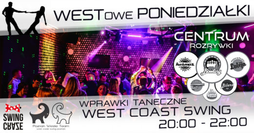 poniedziałkowe wprawki West Coast Swing w Klubie Kosmos